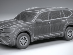 Volkswagen Atlas Basecamp 2021 Modelo 3D