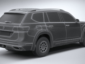 Volkswagen Atlas Basecamp 2021 Modelo 3D