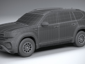 Volkswagen Atlas Basecamp 2021 Modelo 3D