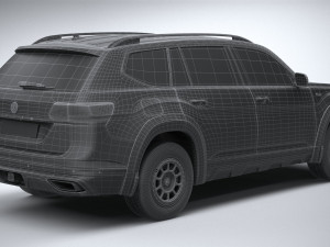 Volkswagen Atlas Basecamp 2021 Modelo 3D