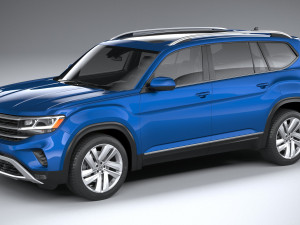 Volkswagen Atlas Regular 2021 Model 3D