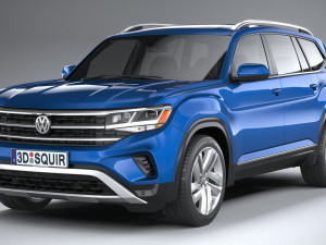 Volkswagen Atlas Regular 2021 Modello 3D