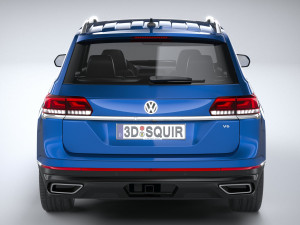 Volkswagen Atlas Regular 2021 Modello 3D
