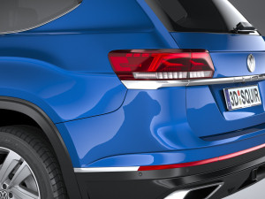 Volkswagen Atlas Regular 2021 Modello 3D
