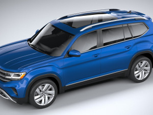 Volkswagen Atlas Regular 2021 Modello 3D