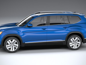 Volkswagen Atlas Regular 2021 Modello 3D