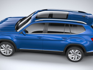 Volkswagen Atlas Regular 2021 Modello 3D