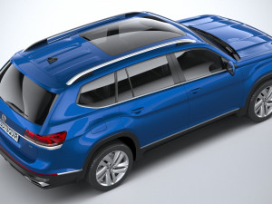Volkswagen Atlas Regular 2021 Modello 3D