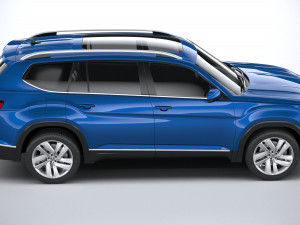 Volkswagen Atlas Regular 2021 Modello 3D