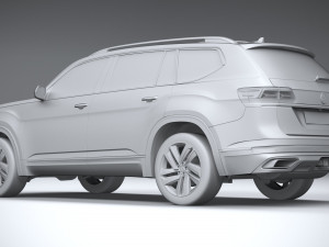 Volkswagen Atlas Regular 2021 Modello 3D