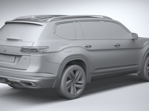 Volkswagen Atlas Regular 2021 Modello 3D