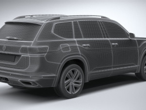 Volkswagen Atlas Regular 2021 Modello 3D