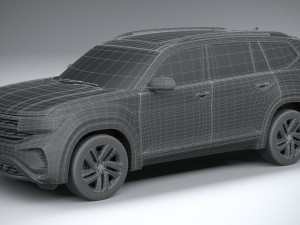Volkswagen Atlas Regular 2021 Modello 3D