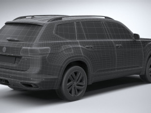 Volkswagen Atlas Regular 2021 Modello 3D