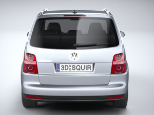 Volkswagen Touran 2007-2011 3D-Modell