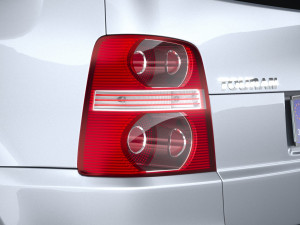 Volkswagen Touran 2007-2011 3D-Modell