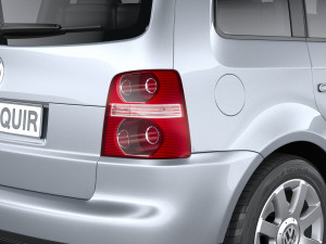 Volkswagen Touran 2007-2011 3D-Modell