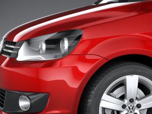 Volkswagen Touran 2011-2015 Modelo 3D