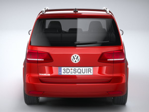 Volkswagen Touran 2011-2015 Modelo 3D