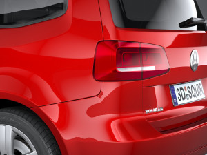 Volkswagen Touran 2011-2015 Modelo 3D
