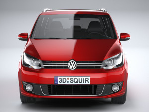 Volkswagen Touran 2011-2015 Modelo 3D