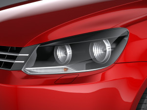 Volkswagen Touran 2011-2015 Modelo 3D