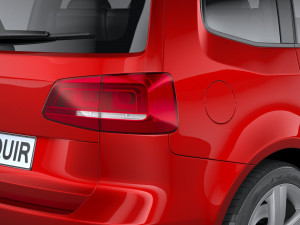 Volkswagen Touran 2011-2015 Modelo 3D