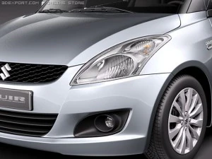 Suzuki Swift 3-door 2011 3D Model