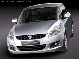 Suzuki Swift 3-door 2011 3D Model