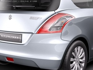 Suzuki Swift 3-door 2011 3D Model