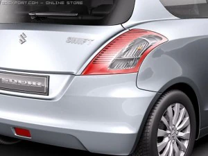 Suzuki Swift 3-door 2011 3D Model
