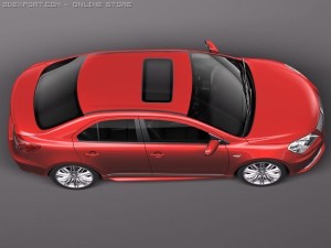 Suzuki Kizashi Sport 2011 3D Model