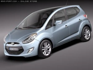 Hyundai ix20 2011 3D Modell