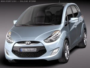 Hyundai ix20 2011 3D Model