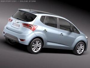 Hyundai ix20 2011 3D Model