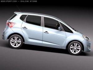 Hyundai ix20 2011 3D मॉडल