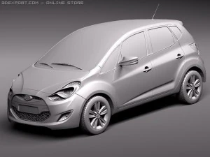 Hyundai ix20 2011 3D Model