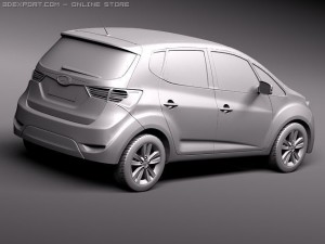 Hyundai ix20 2011 3D मॉडल