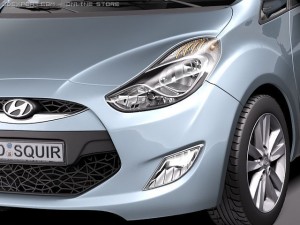 Hyundai ix20 2011 3D मॉडल