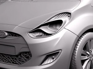 Hyundai ix20 2011 3D Model