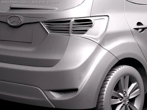 Hyundai ix20 2011 3D Model