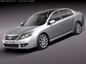 Renault latitud 2011 Modelo 3D