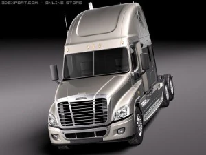 Freightliner Cascadia 2011 3D Model
