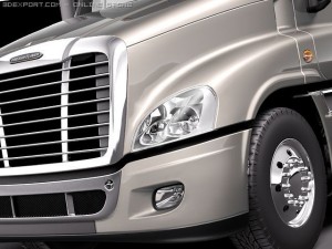 Freightliner Cascadia 2011 Model 3D