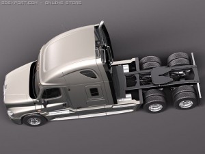 Freightliner Cascadia 2011 Model 3D