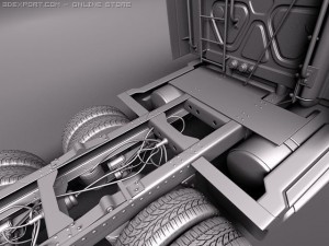 Freightliner Cascadia 2011 Model 3D