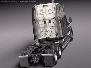 Freightliner Cascadia 2011 Model 3D