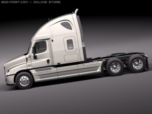 Freightliner Cascadia 2011 Model 3D