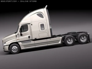 Freightliner Cascadia 2011 3D Model