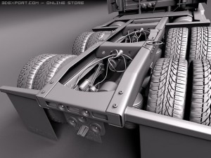 Freightliner Cascadia 2011 Model 3D